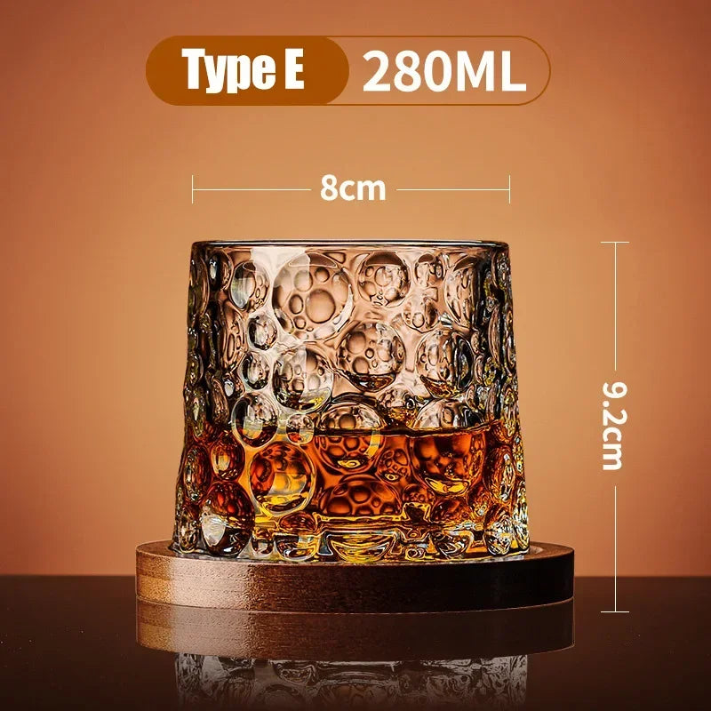 Crystal Whiskey Tumbler Glass for Home Use