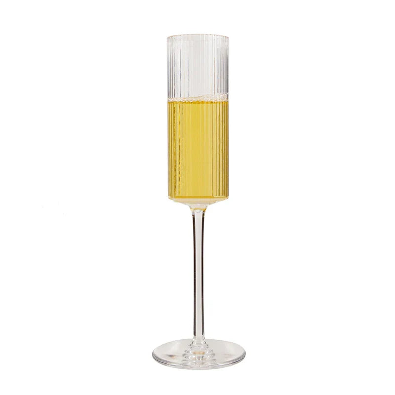 175ML Transparent Plastic Goblet for Luxury Cocktails