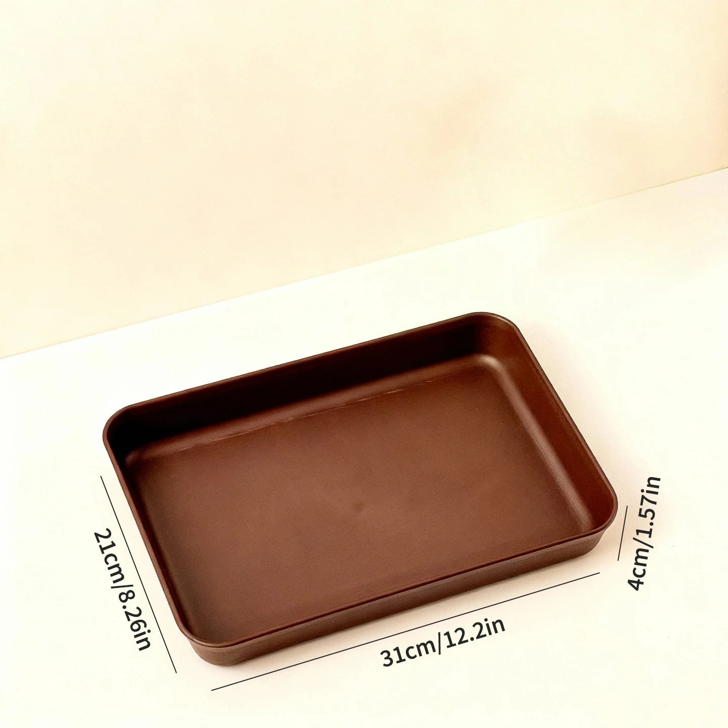 Plastic Storage Tray Multi-functional Rectangular Organizer