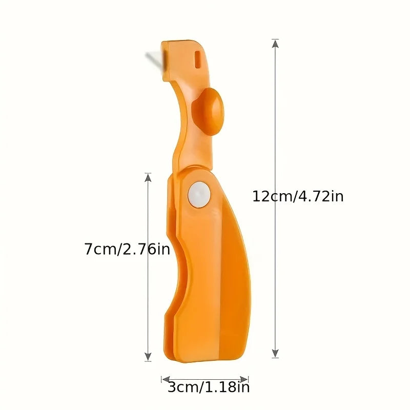 Plastic Folding Handle Fruit Peeler Tool