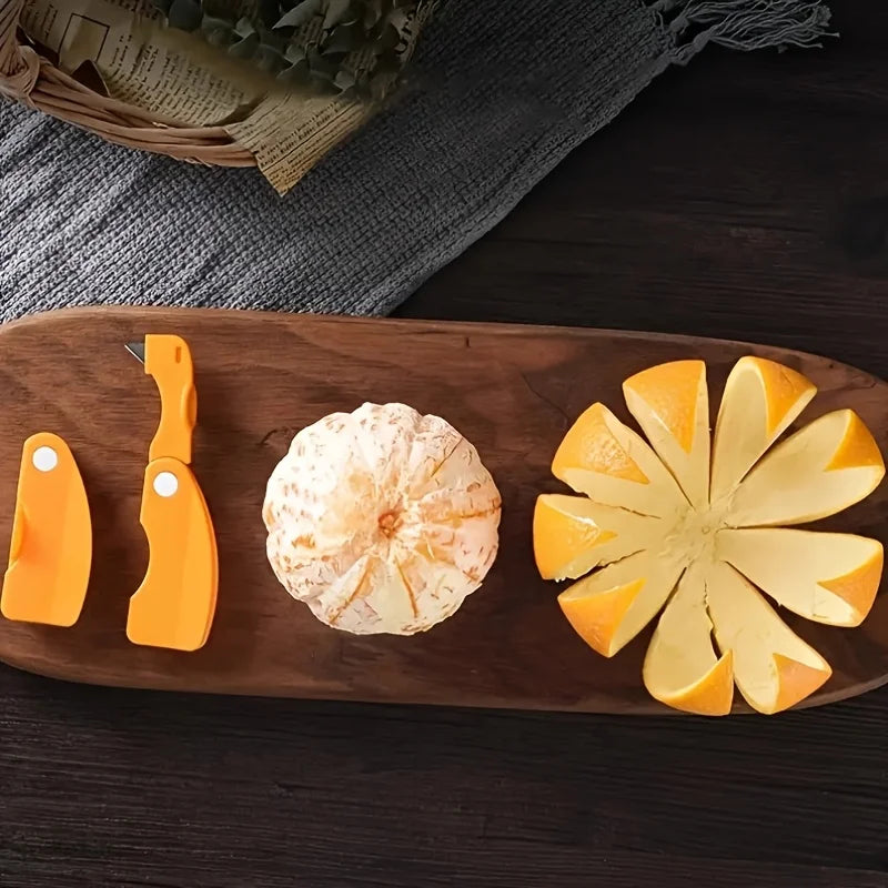 Plastic Folding Handle Fruit Peeler Tool