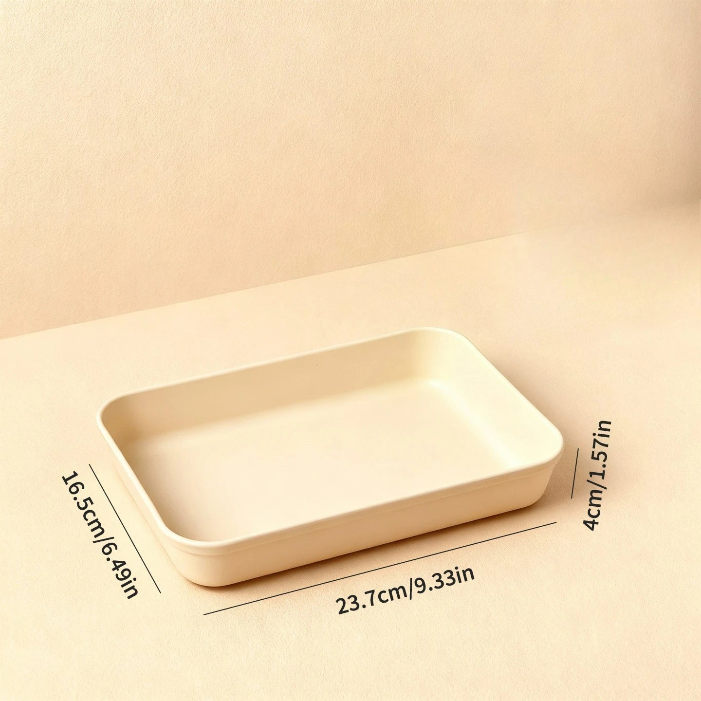 Plastic Storage Tray Multi-functional Rectangular Organizer