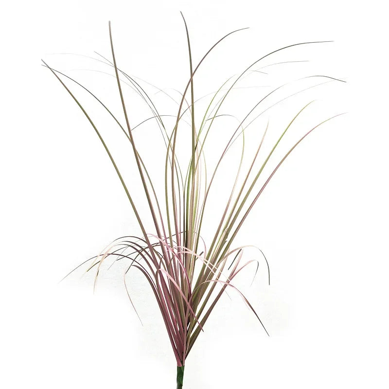 Simulated Grass Bushes for Outdoor Decoration - PVC, 10pcs