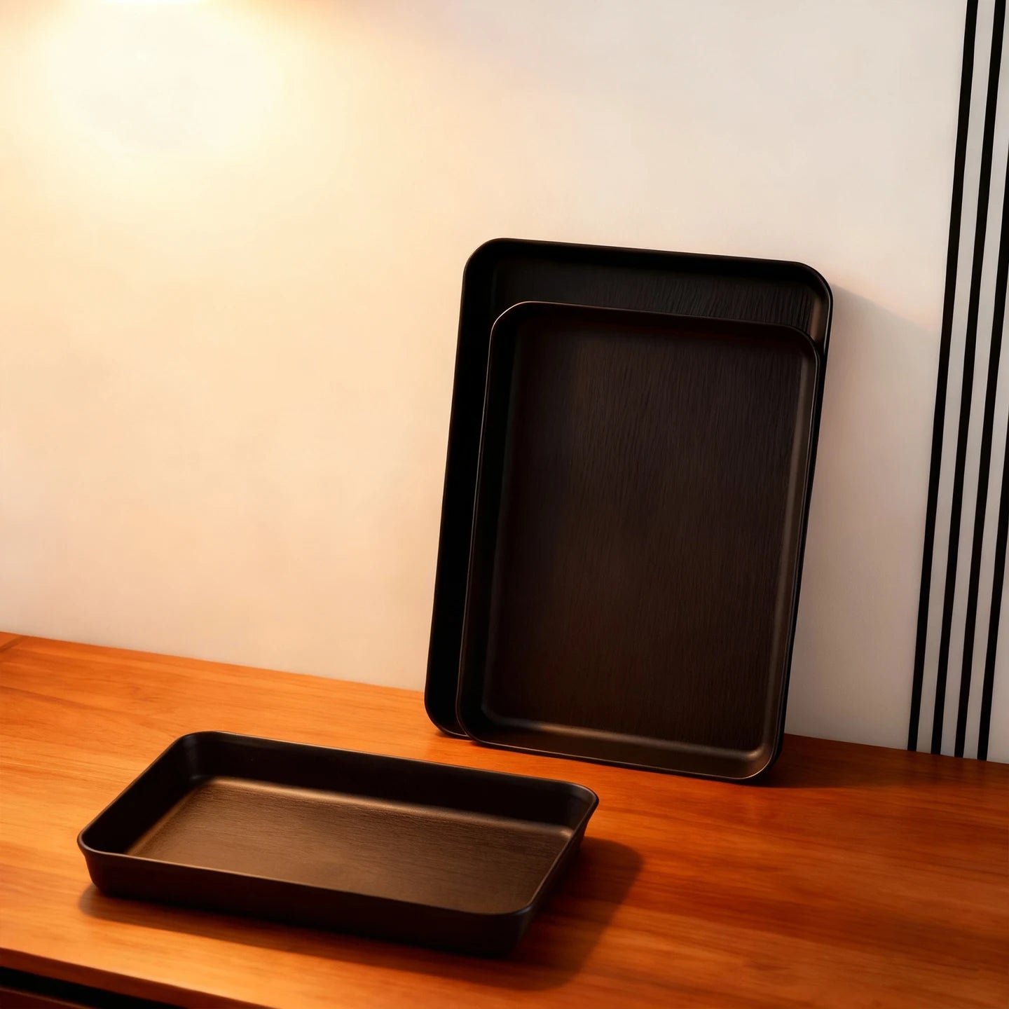 Plastic Storage Tray Multi-functional Rectangular Organizer
