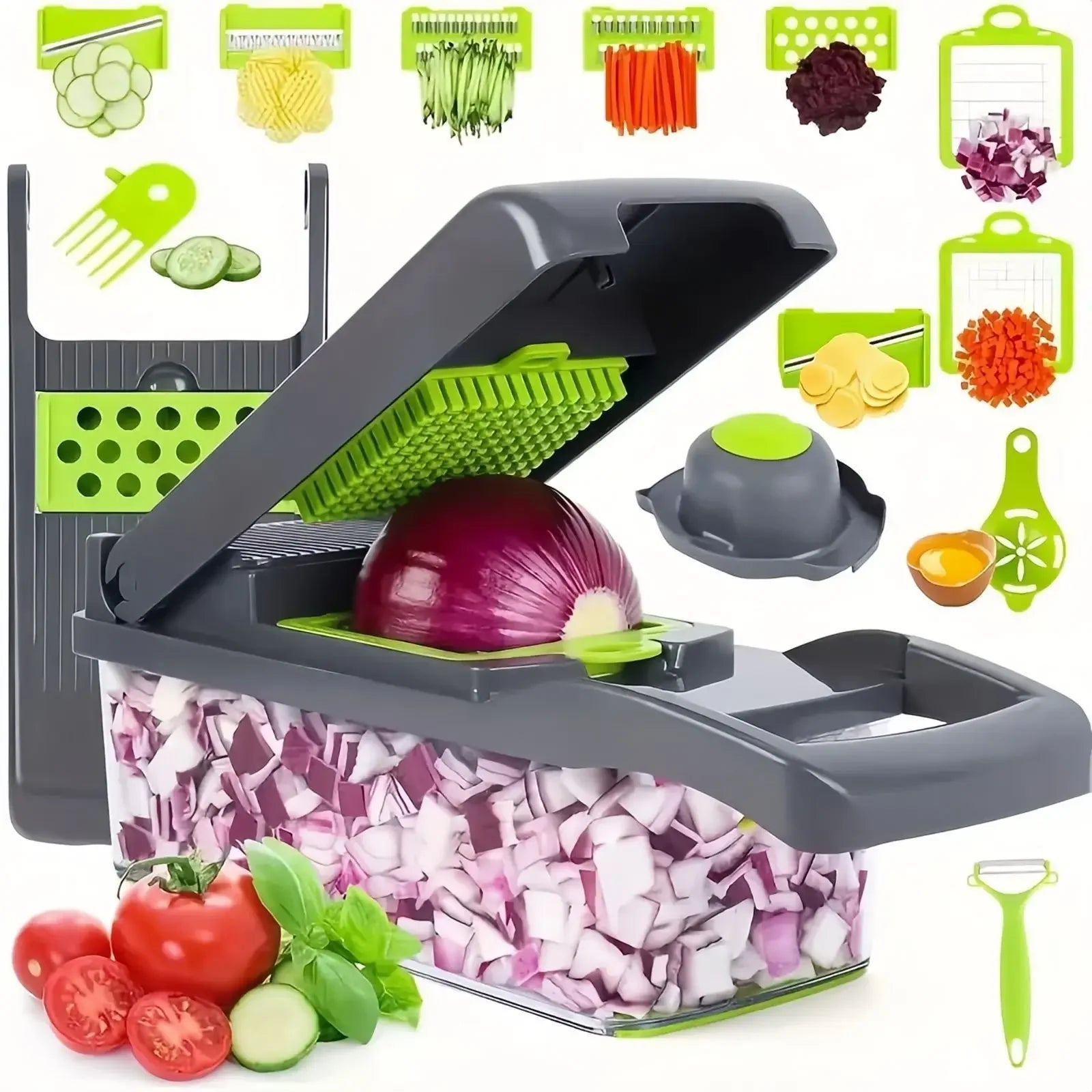 Galavilly Multifunctional Vegetable Chopper YS-9082 Grey