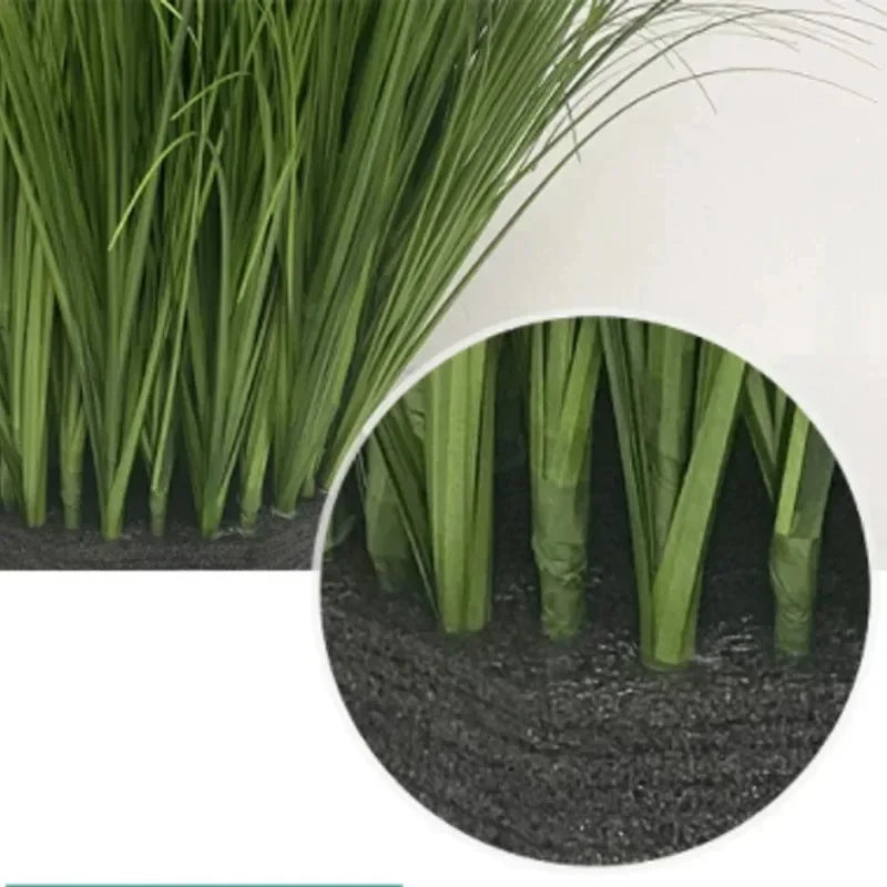 Simulated Grass Bushes for Outdoor Decoration - PVC, 10pcs