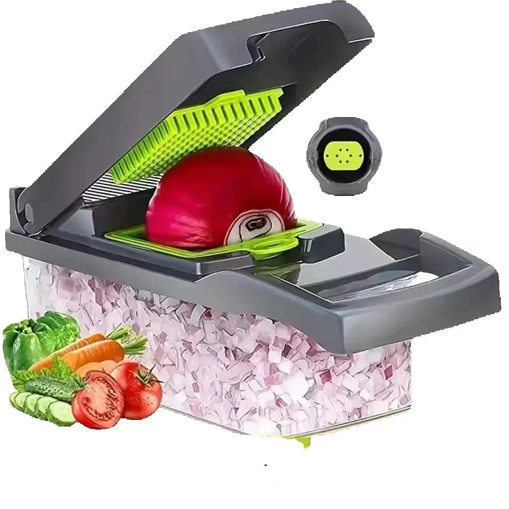 16-in-1 Vegetable Chopper Set by AHTOSKA