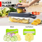 Galavilly Multifunctional Vegetable Chopper YS-9082 Grey