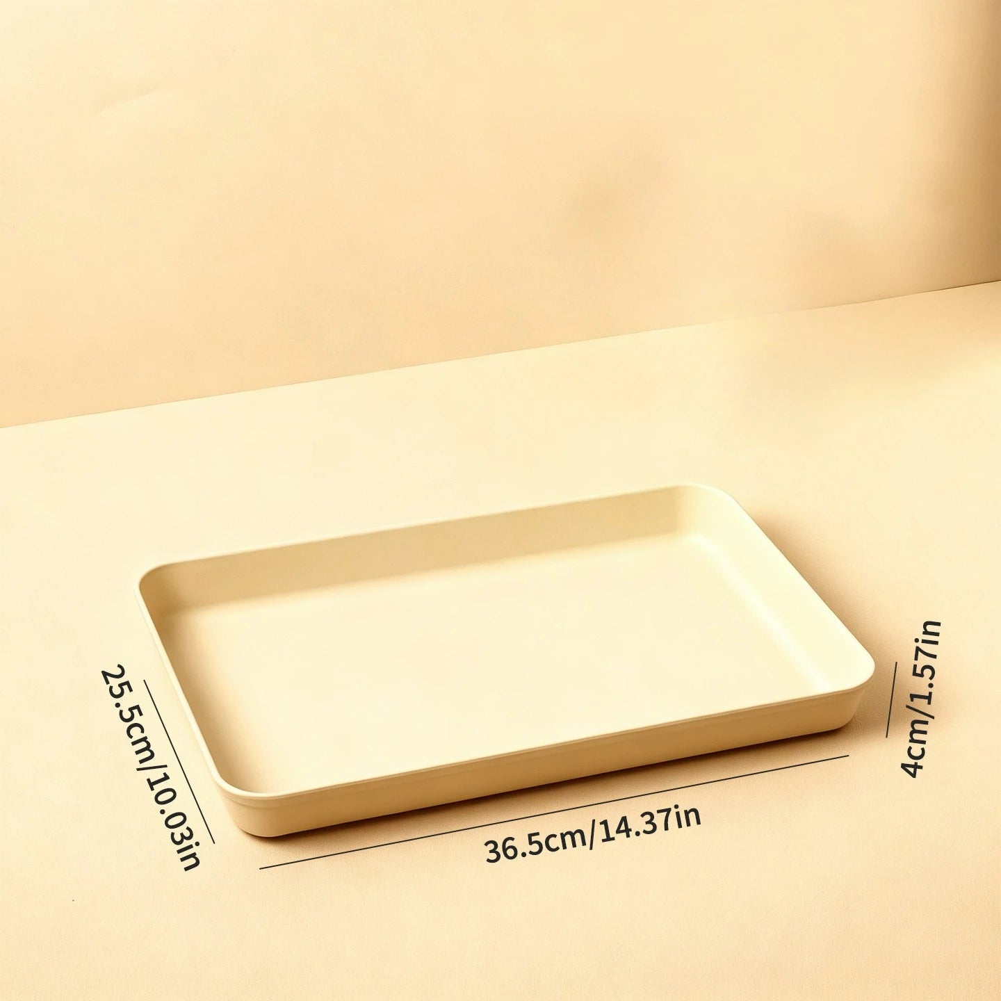 Plastic Storage Tray Multi-functional Rectangular Organizer