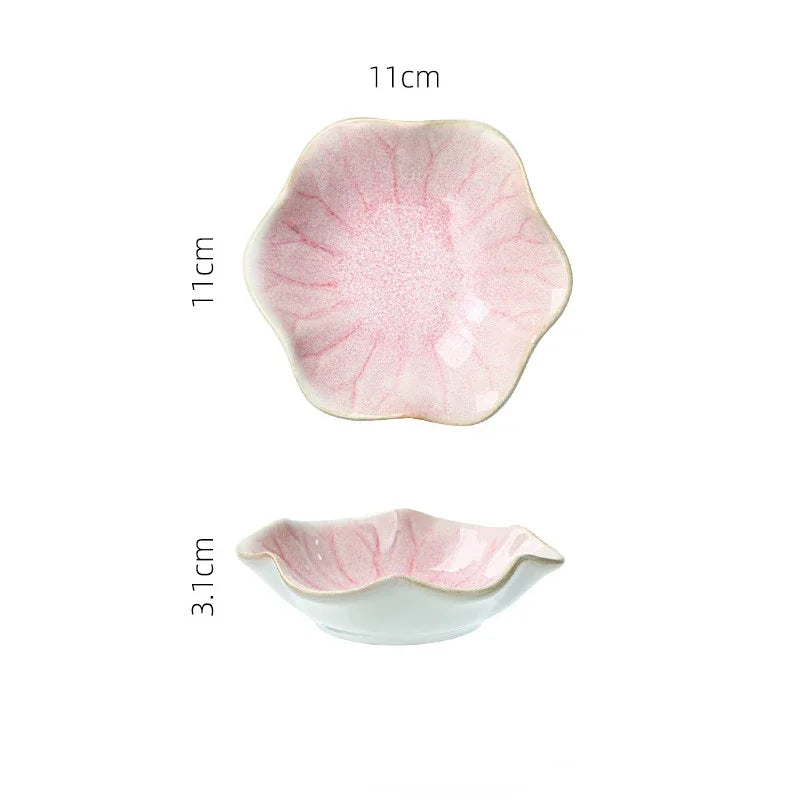 Ceramic Mini Dipping Dish for Sashimi and Soy Sauce