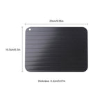 Fast Defrosting Tray Aluminum Meat Thawing Plate