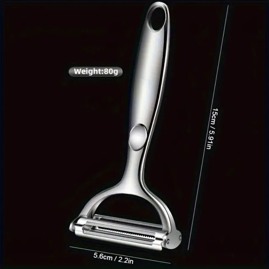 Stainless Steel Vegetable Peeler and Slicer Tool