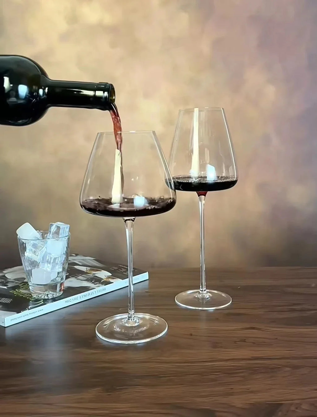 Burgundy Crystal Wine Glasses 720ml for Red Wine