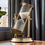 American Hourglass Timer Decoration Brass Glass 15 30 60 Minute