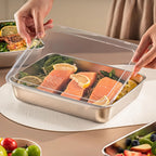 Stainless Steel Food Containers Lunch Box 3pcs Leakproof