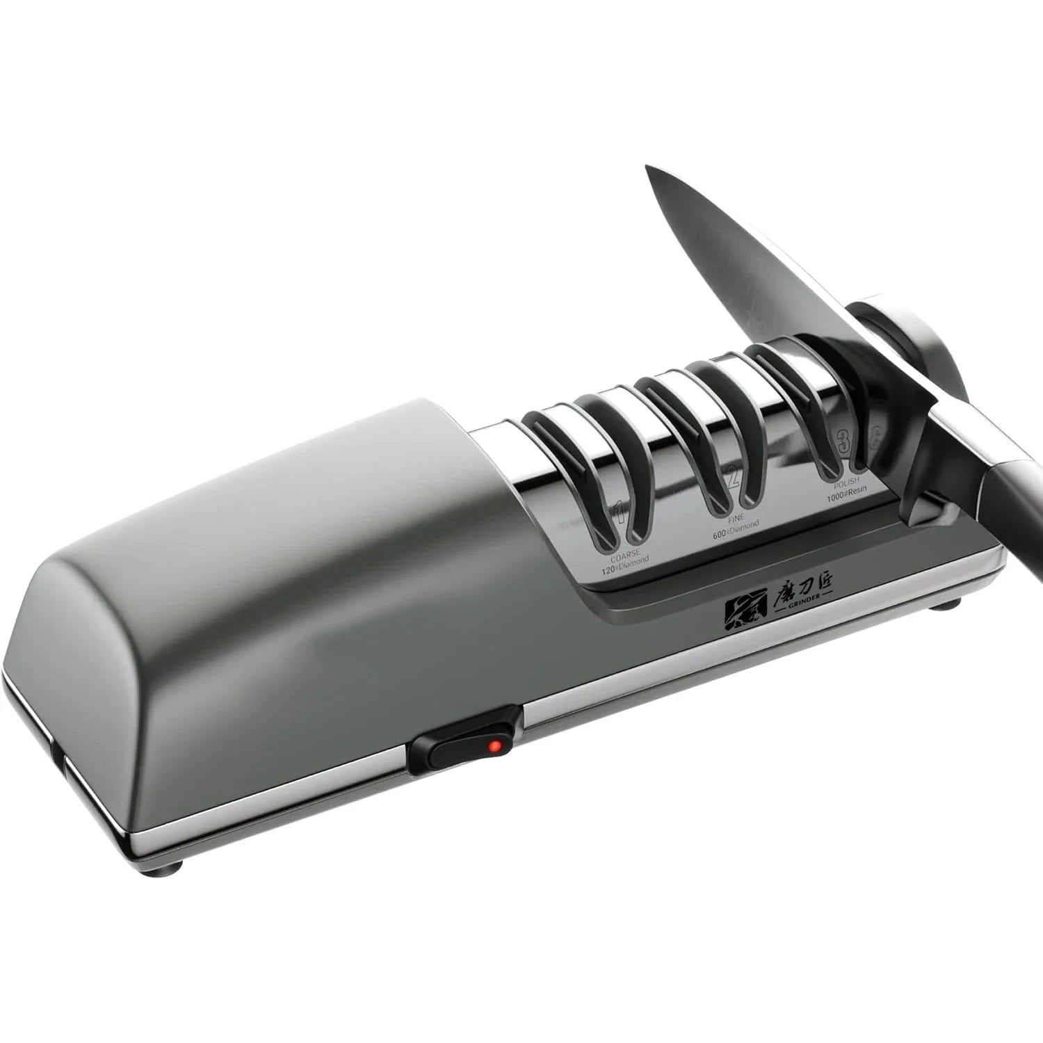 Electric Knife Sharpener TAIDEA TG2403 Stainless Steel Silver