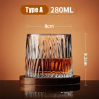 Crystal Whiskey Tumbler Glass for Home Use
