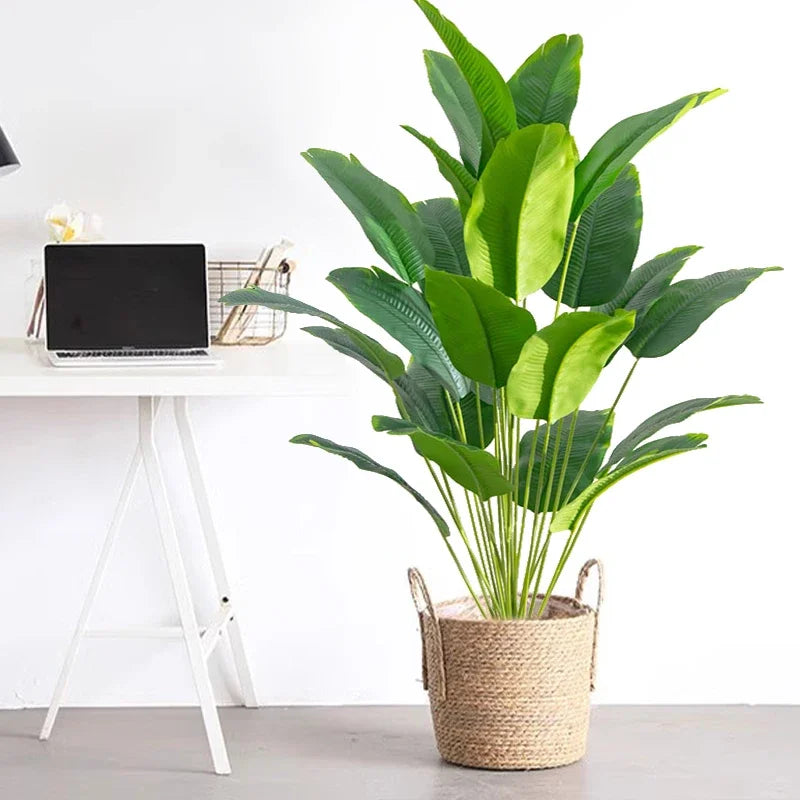 Large Tropical Palm Tree Artificial Plant for Home Decor
