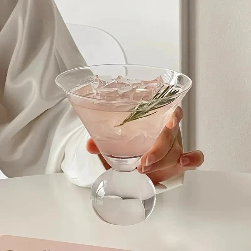 260ML KEMORELA Beaded Cocktail Glass for Parties
