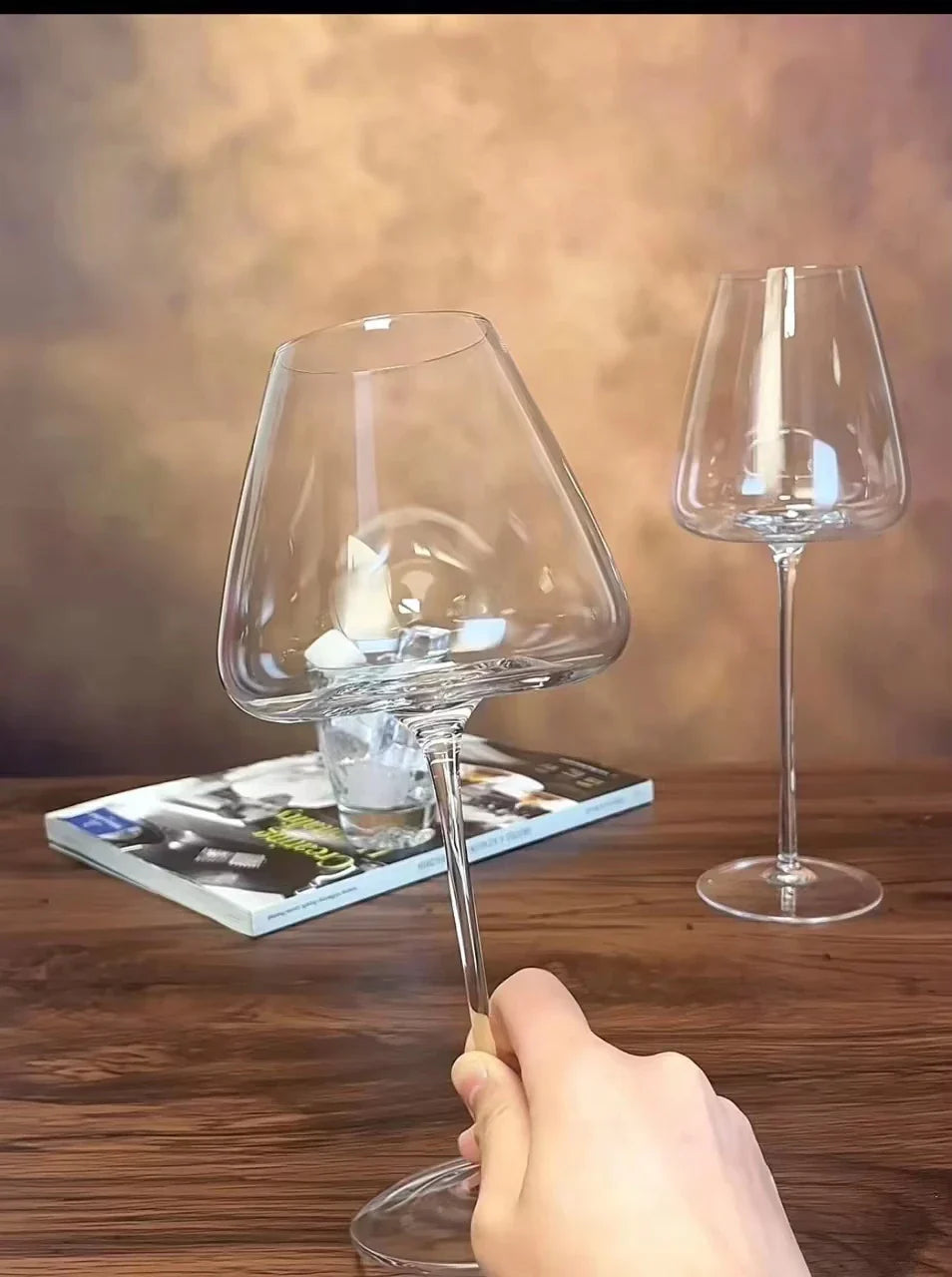 Burgundy Crystal Wine Glasses 720ml for Red Wine
