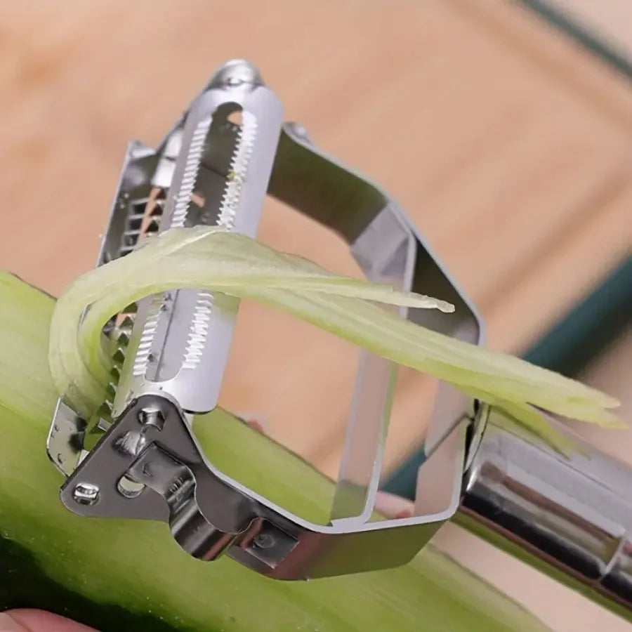 Stainless Steel Vegetable Peeler and Slicer Tool