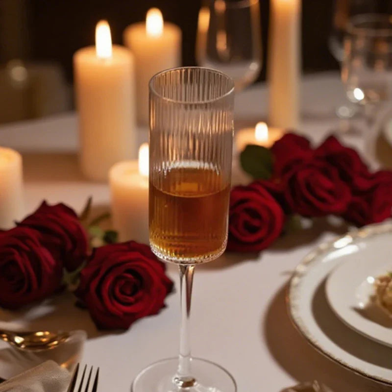 175ML Transparent Plastic Goblet for Luxury Cocktails