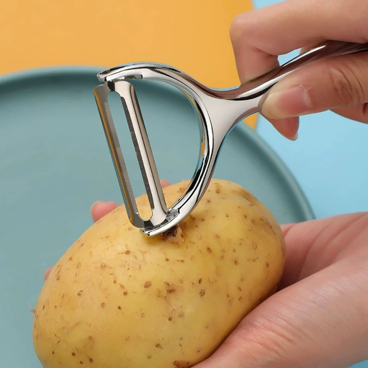 Stainless Steel Multi-function Vegetable Peeler Cutter
