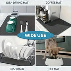 Waterproof Coffee Machine Drain Pad Mat - Eco-Friendly Rubber