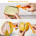 Plastic Folding Handle Fruit Peeler Tool