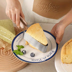 Stainless Steel Cake Server Slicer with Ergonomic Handle