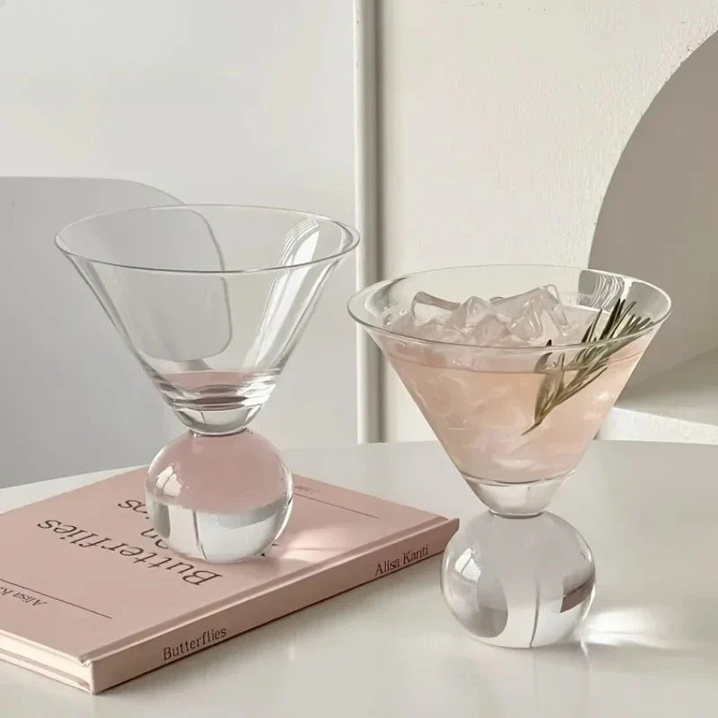260ML KEMORELA Beaded Cocktail Glass for Parties