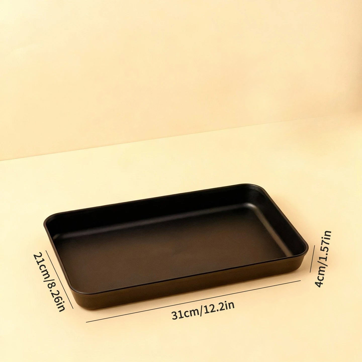 Plastic Storage Tray Multi-functional Rectangular Organizer