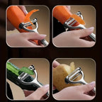 Stainless Steel Vegetable Peeler and Slicer Tool