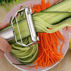 Stainless Steel Vegetable Peeler and Slicer Tool
