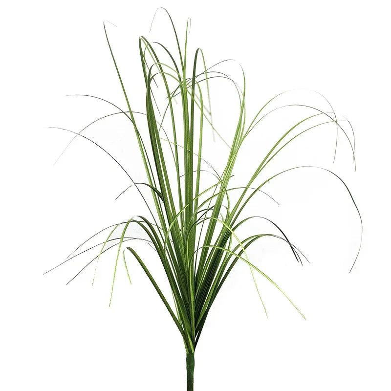 Simulated Grass Bushes for Outdoor Decoration - PVC, 10pcs