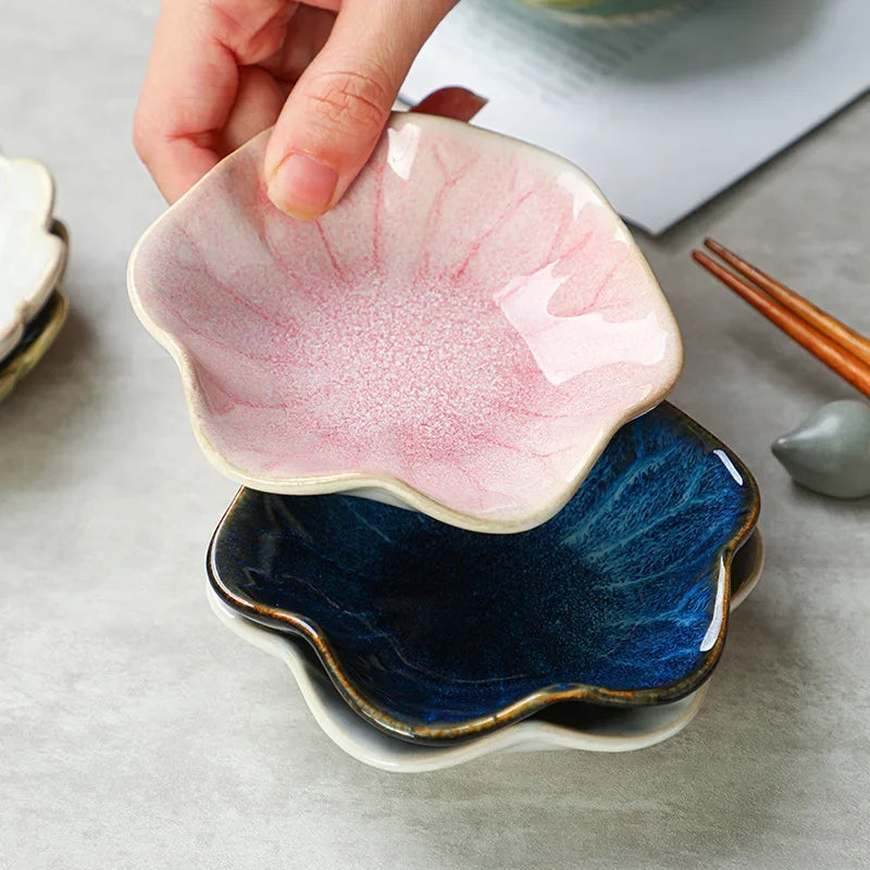 Ceramic Mini Dipping Dish for Sashimi and Soy Sauce