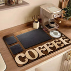 Waterproof Coffee Machine Drain Pad Mat - Eco-Friendly Rubber