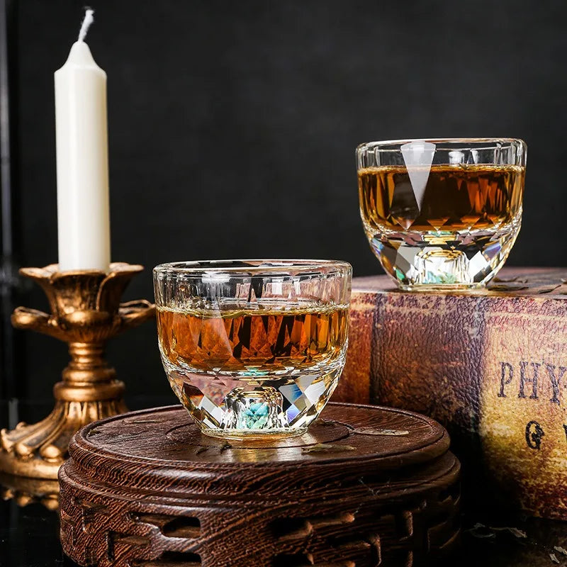 Crystal Shot Glass for Whiskey and Espresso 50ML