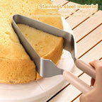 Stainless Steel Cake Server Slicer with Ergonomic Handle
