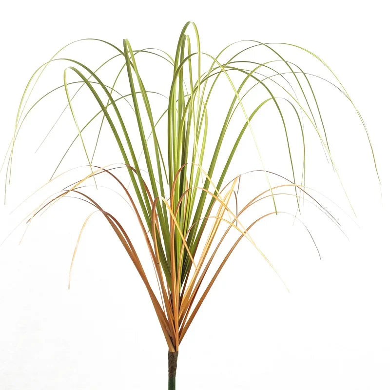 Simulated Grass Bushes for Outdoor Decoration - PVC, 10pcs