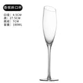 Crystal Champagne Flutes Long Stem Glasses by Lujing