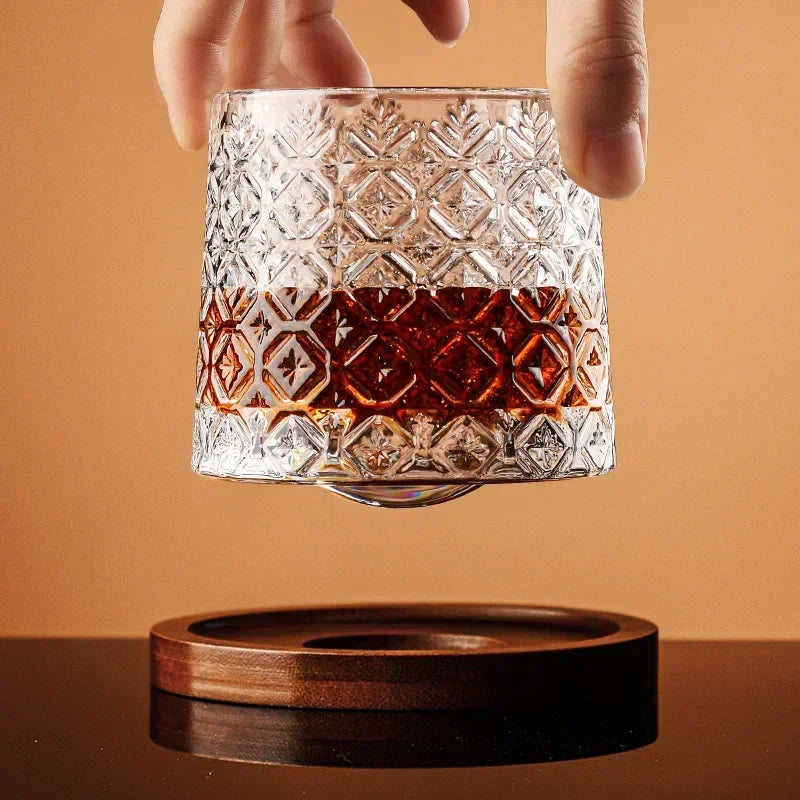 Crystal Whiskey Tumbler Glass for Home Use
