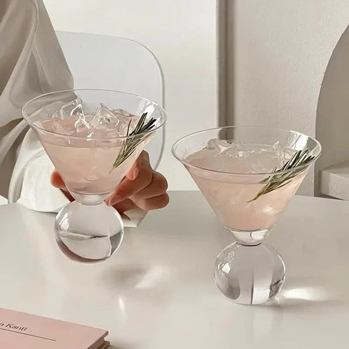 260ML KEMORELA Beaded Cocktail Glass for Parties