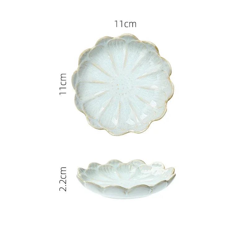 Ceramic Mini Dipping Dish for Sashimi and Soy Sauce