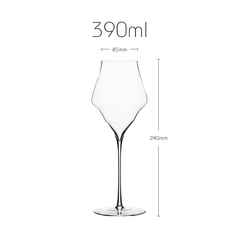 Crystal Champagne Cup Handmade 0.5mm Thin Glass