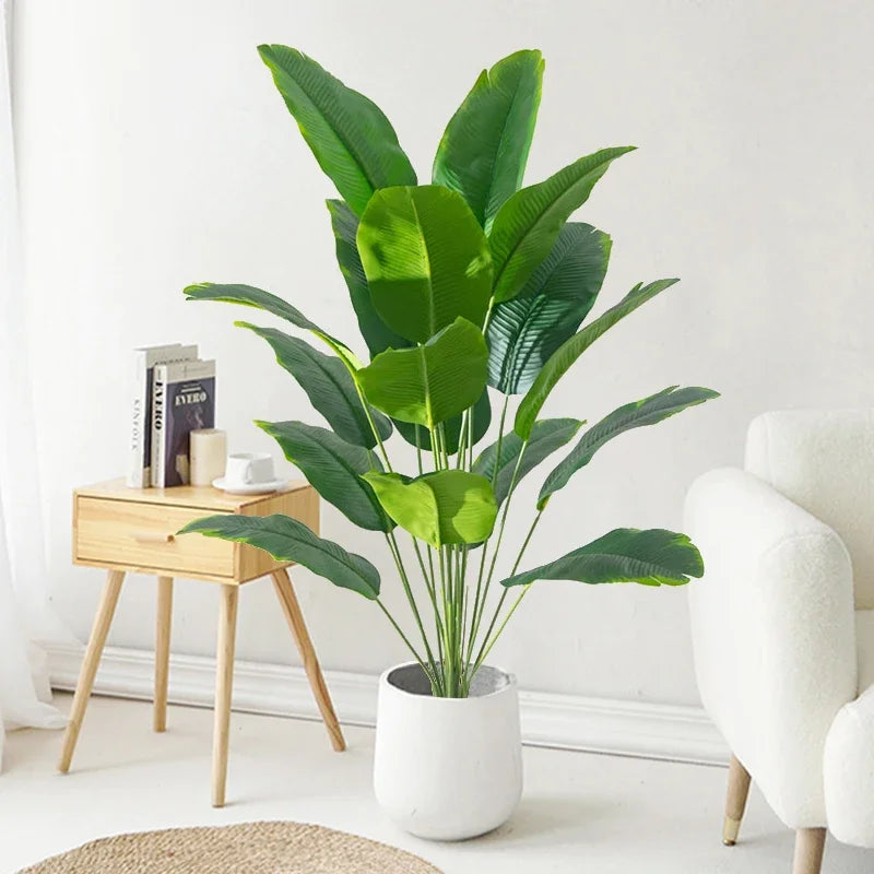 Large Tropical Palm Tree Artificial Plant for Home Decor