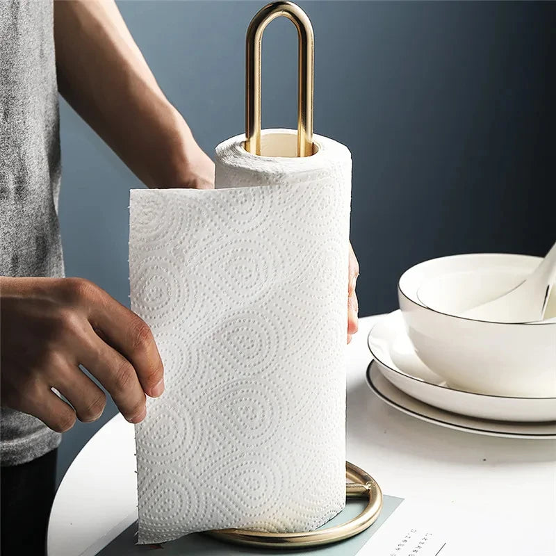 Stainless Steel Paper Towel Holder Kitchen Rack