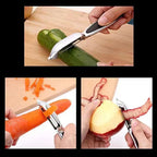 Stainless Steel Multi-function Vegetable Peeler Cutter