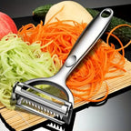 Stainless Steel Vegetable Peeler and Slicer Tool