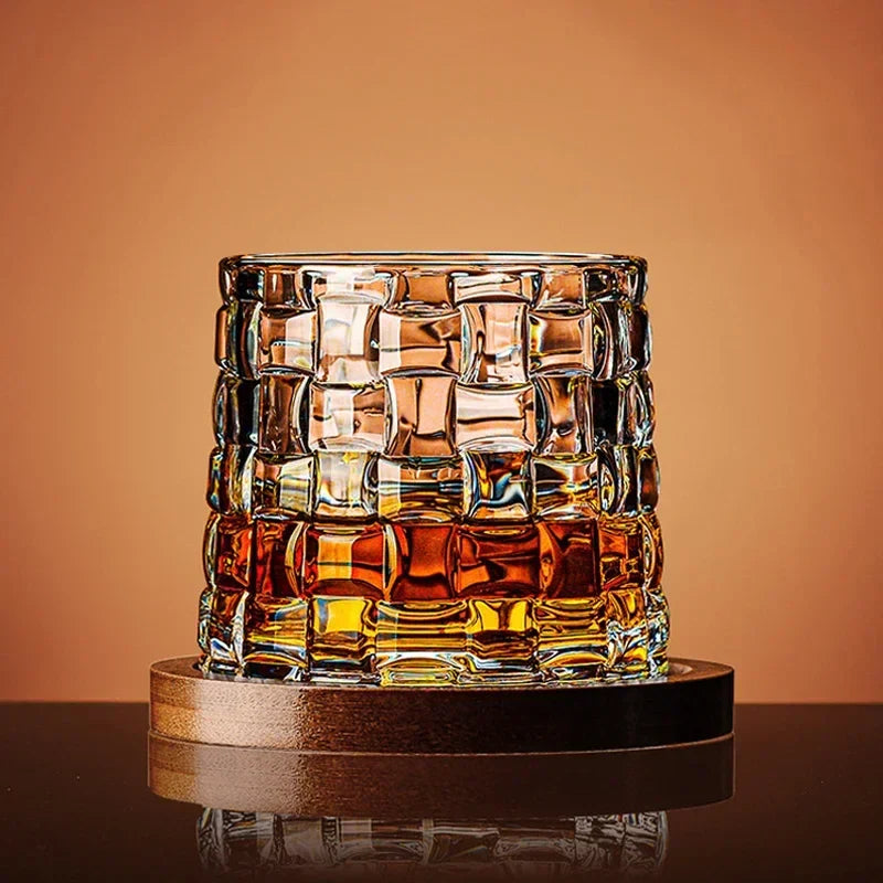 Crystal Whiskey Tumbler Glass for Home Use